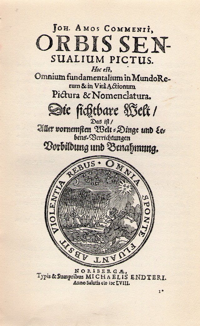 3. JAK, Orbis pictus, titulní list.jpg