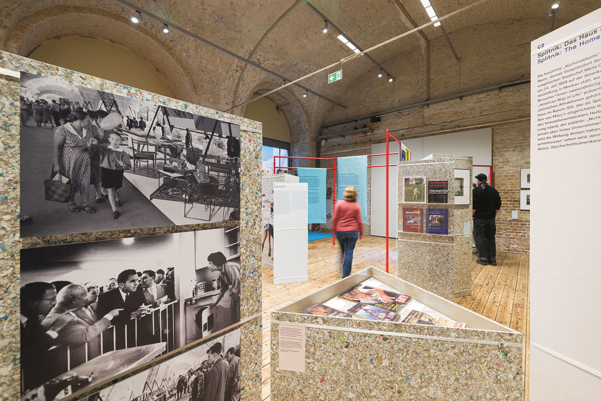 Suburbia: Leben im amerikanischen Traum, pohled do výstavy, Architekturzentrum Wien, 2025, foto: Reiner Riedler