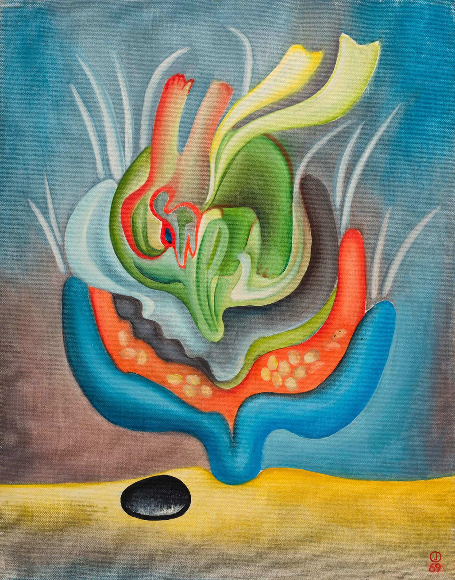 Jana Olexová: Kaktus, 1968, Národní galerie Praha