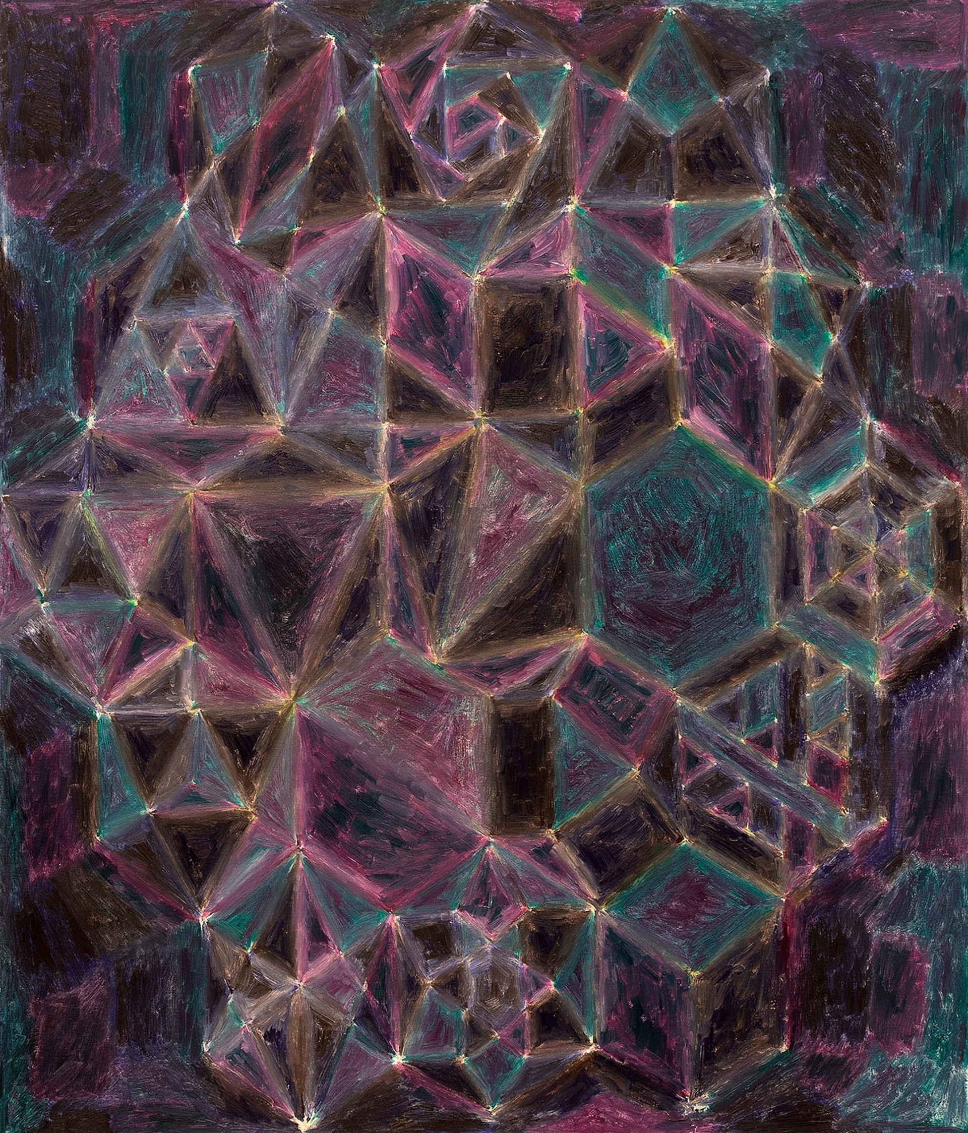 6_Silueta koruny stromu, 2014, 200 170 cm olej plátno  .jpg