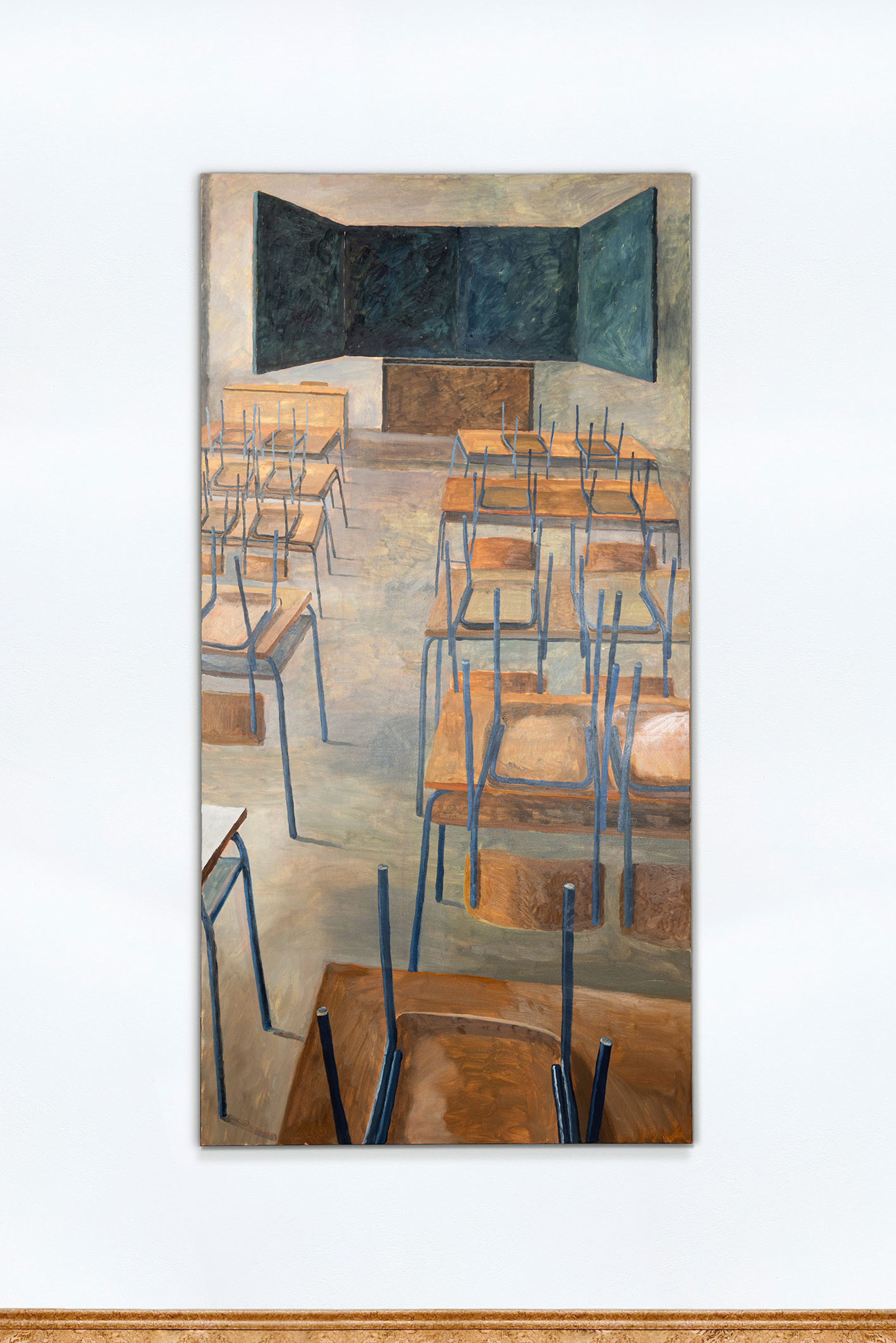 CLASS, 200 X 100 CM, OIL ON PRIMED COTTON CANVAS, 2023, photo - Clauda.jpg