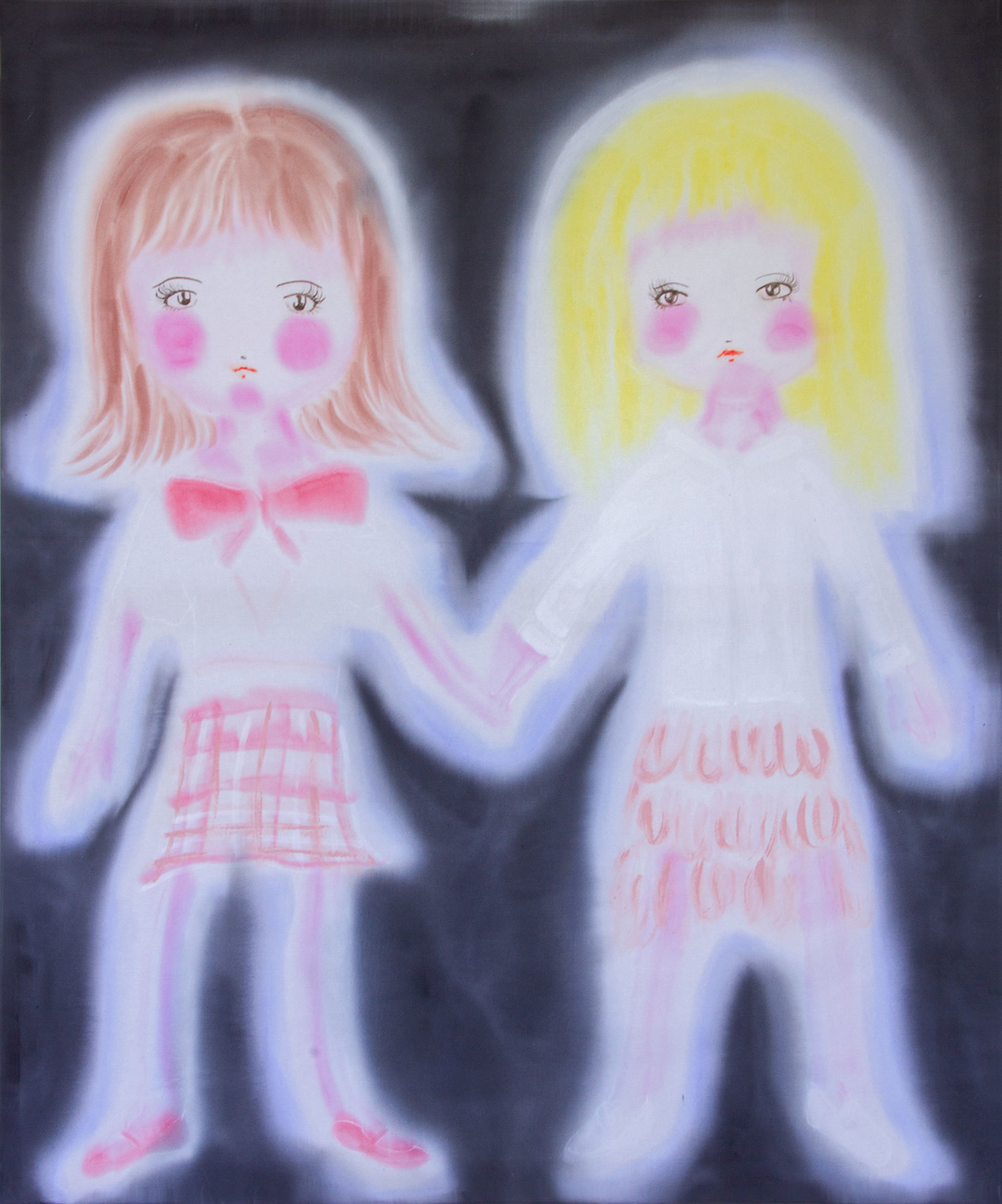 Dolls---Nara-and-Lara,-2025,-akryl-a-pastel-na-plátně,-110-x-130-cm.jpg